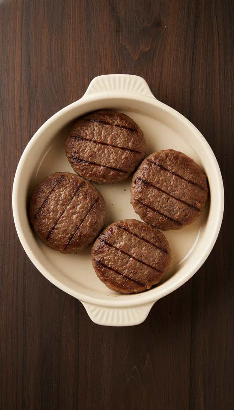 Foto deliciosa de Hambúrguer com Toque de Alho pronta para servir - Outras Receitas