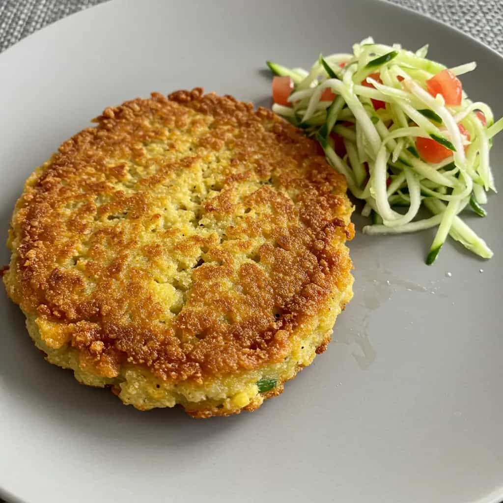 Hambúrguer de brócolis