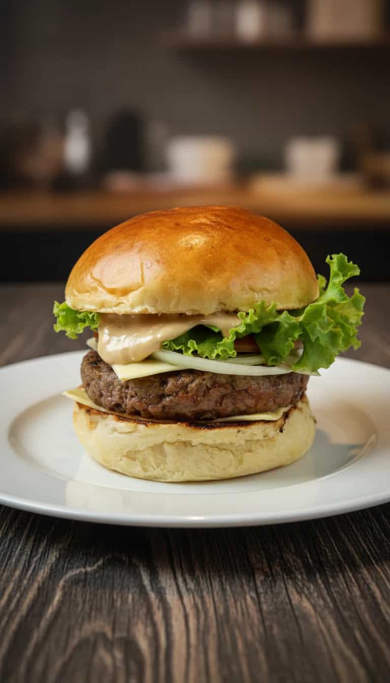 Foto deliciosa de Hambúrguer Furioso pronta para servir - Outras Receitas