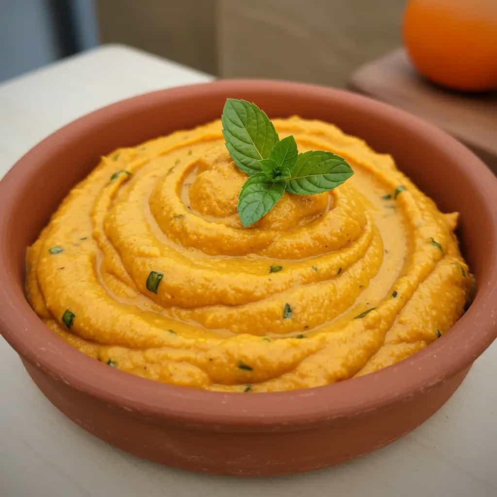 Homus Cremoso com Pimentão Assado