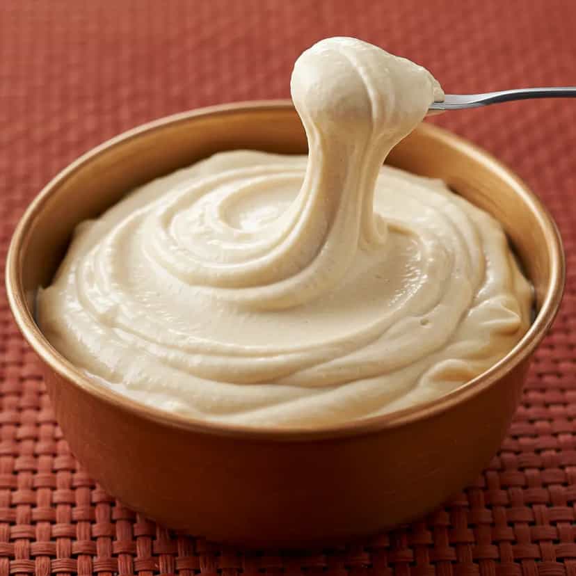 Foto deliciosa de Homus de Grão-de-Bico Cremoso pronta para servir - Pastas & Patês