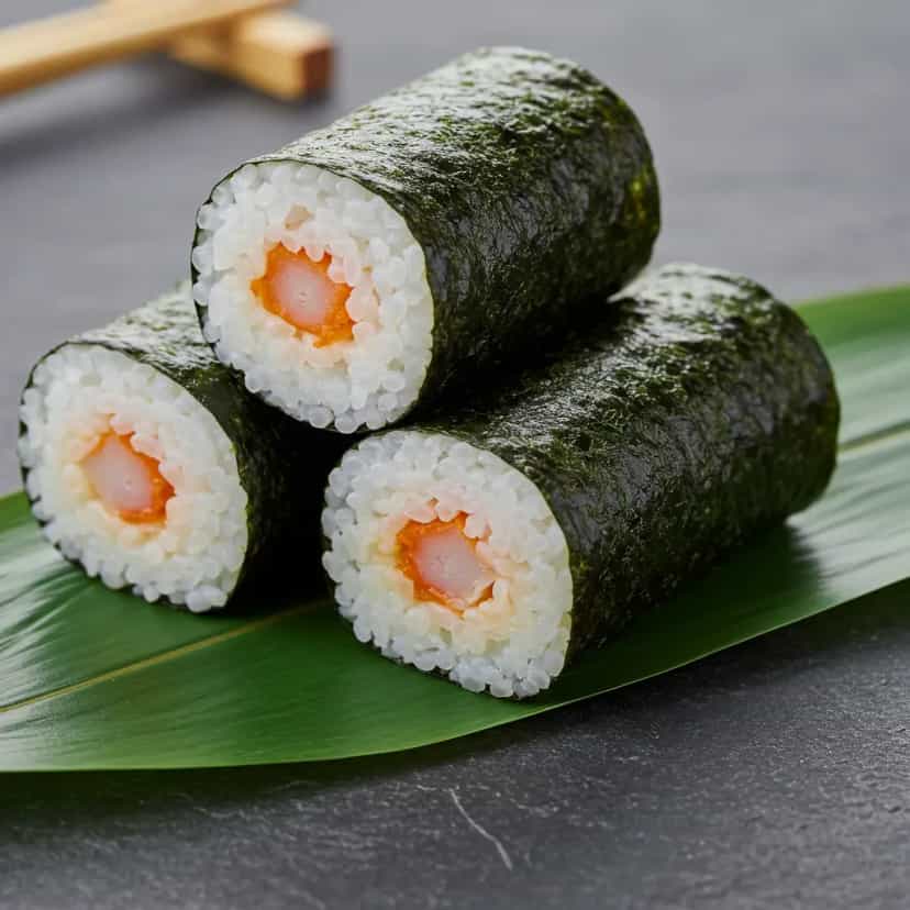 Foto deliciosa de Hossomaki de Kani pronta para servir - Outras Receitas