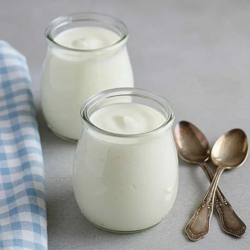 Foto deliciosa de Iogurte Caseiro Cremoso pronta para servir - Outras Receitas