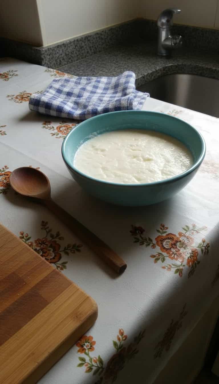 Foto deliciosa de Iogurte Caseiro Simples e Cremoso pronta para servir - Outras Receitas