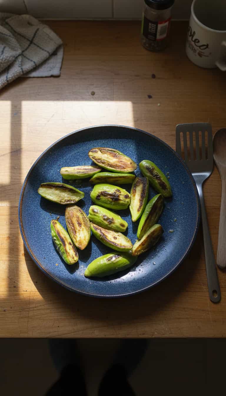 Foto deliciosa de Jiló Refogado pronta para servir - Outras Receitas