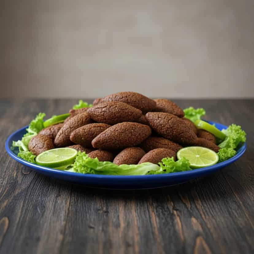 Foto deliciosa de Kibe Light com Ervas Finas pronta para servir - Salgadinhos