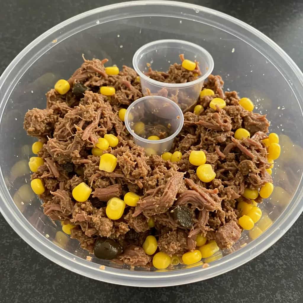 Lagarto Desfiado ao Azeite