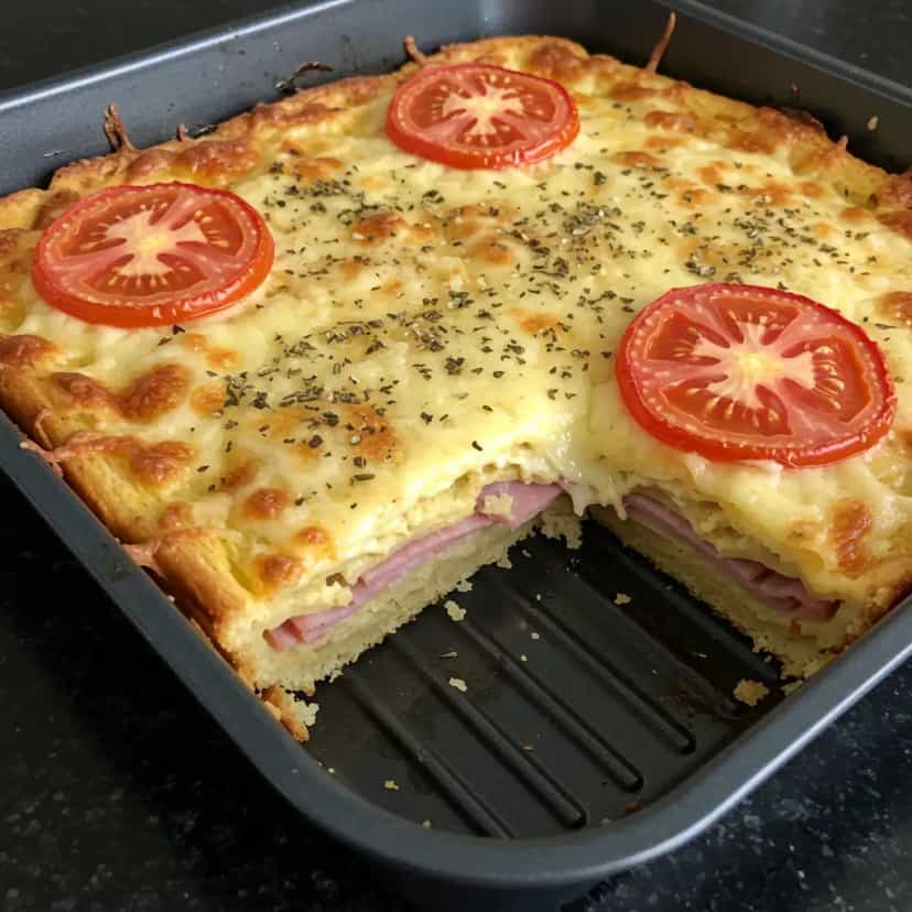 Foto deliciosa de Lanche Cremoso de Pão de Forma pronta para servir - Lanches de Padaria