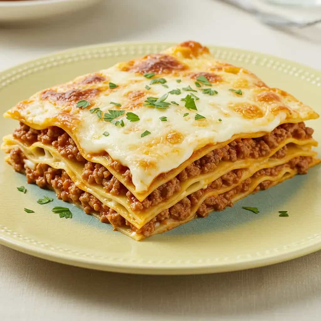 Lasanha à Bolonhesa Simples