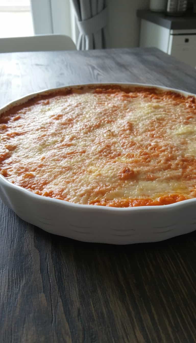 Foto deliciosa de Lasanha Cremosa ao Molho de Tomate pronta para servir - Massas & Macarrão