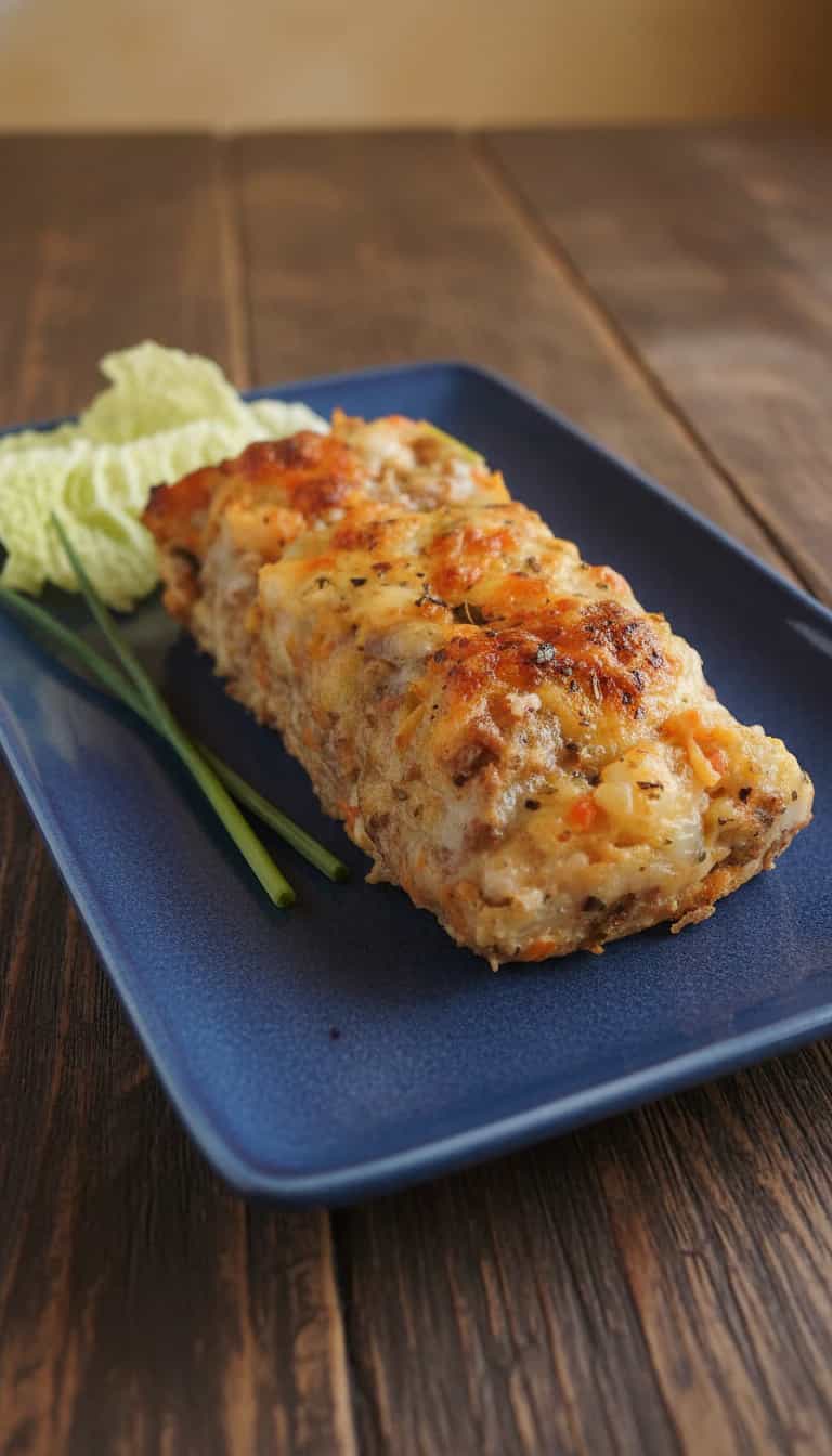 Foto deliciosa de Lasanha Cremosa de Trigo com Frango pronta para servir - Massas & Macarrão