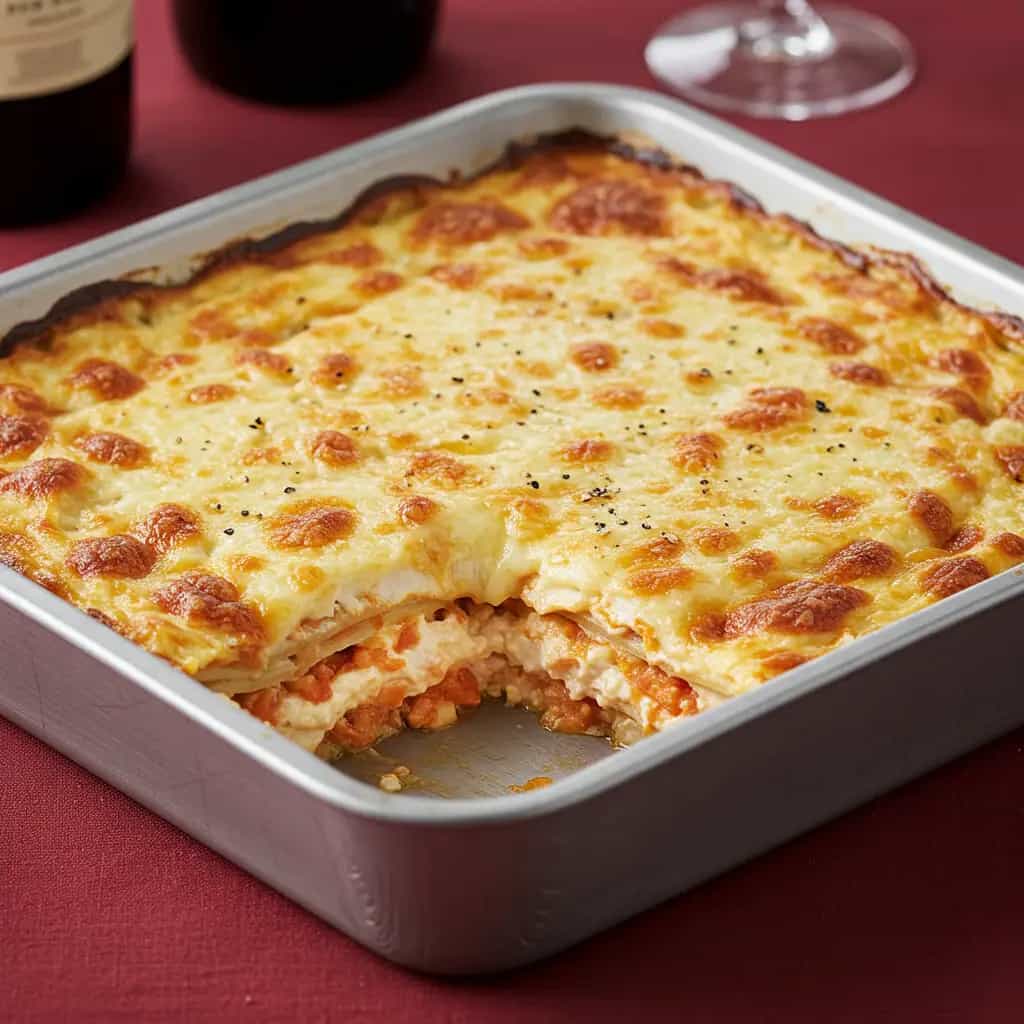 Lasanha de Batata Cremosa