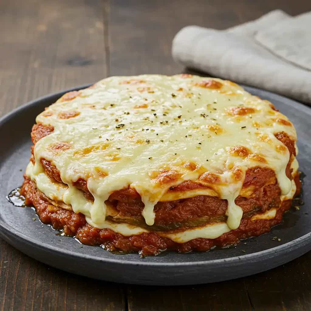 Lasanha de Berinjela à Parmegiana