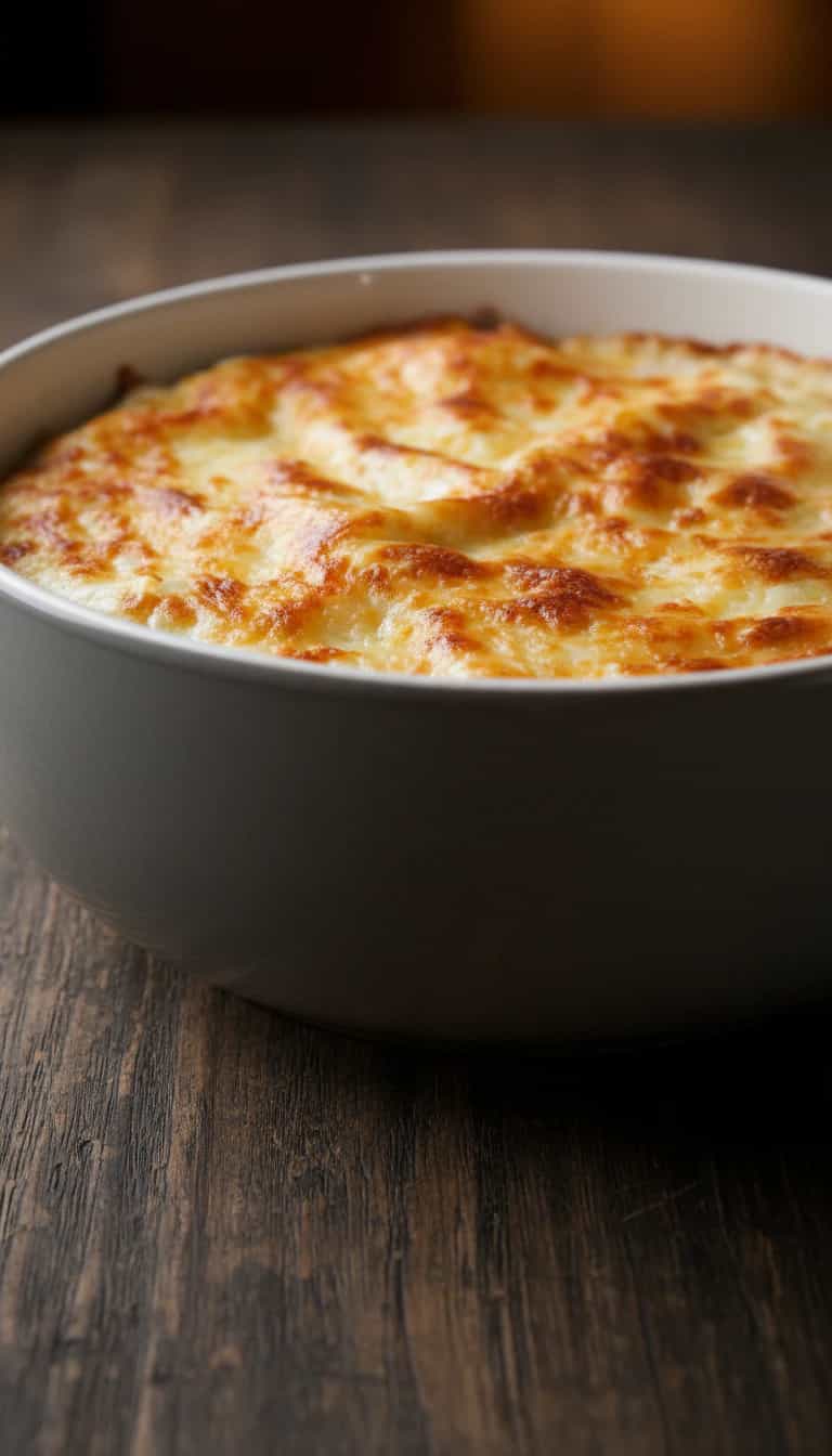 Foto deliciosa de Lasanha de Calabresa com Requeijão pronta para servir - Massas & Macarrão