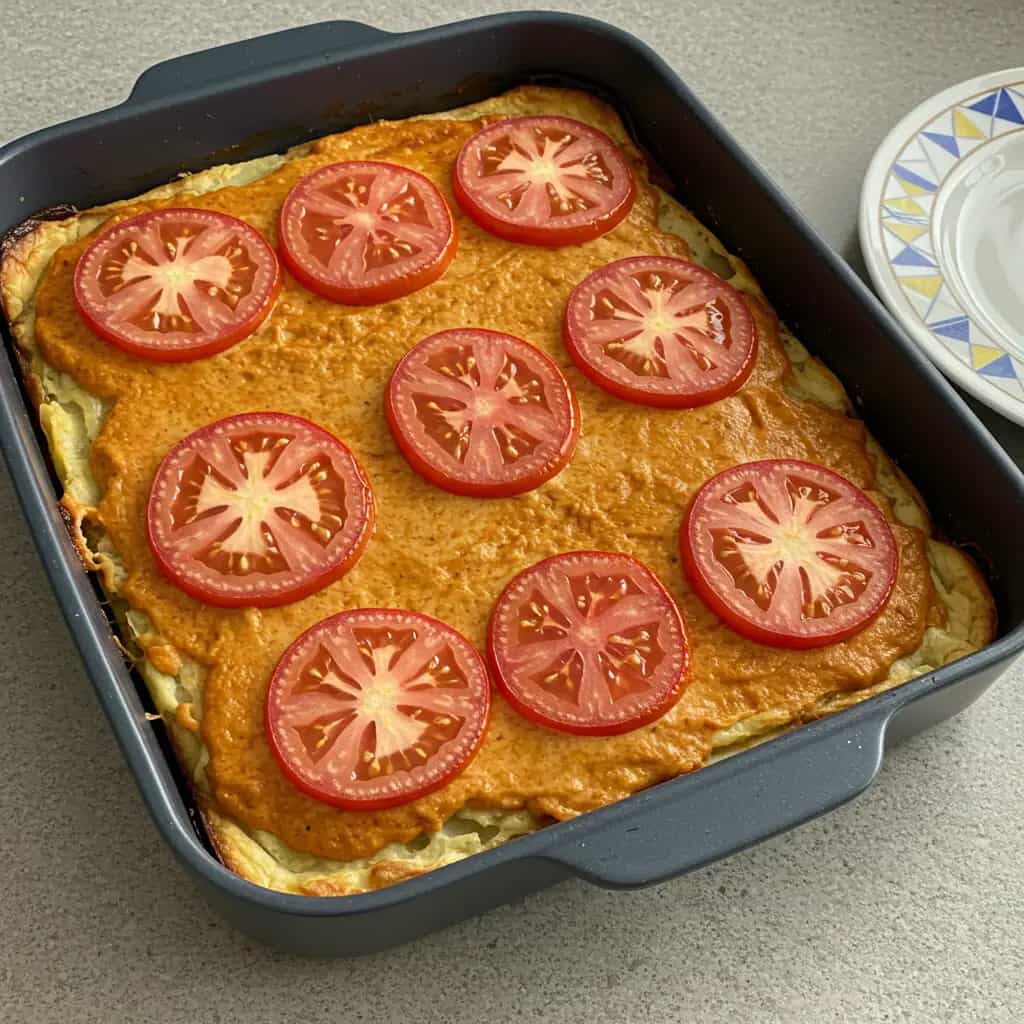 Lasanha de Massa de Pastel