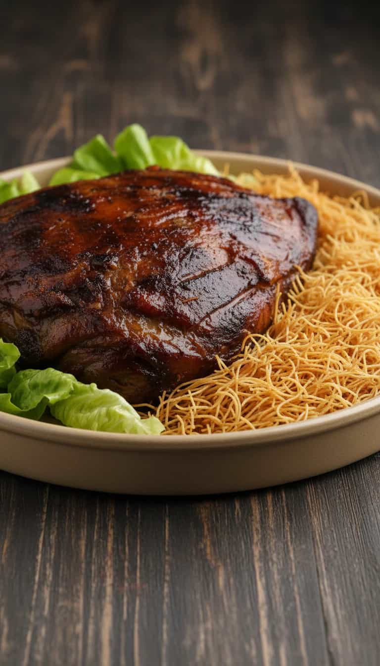 Foto deliciosa de Lasanha de Matambre pronta para servir - Massas & Macarrão