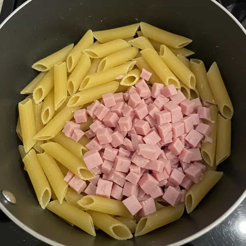 Foto deliciosa de Lasanha de Panela de Pressão pronta para servir - Massas & Macarrão