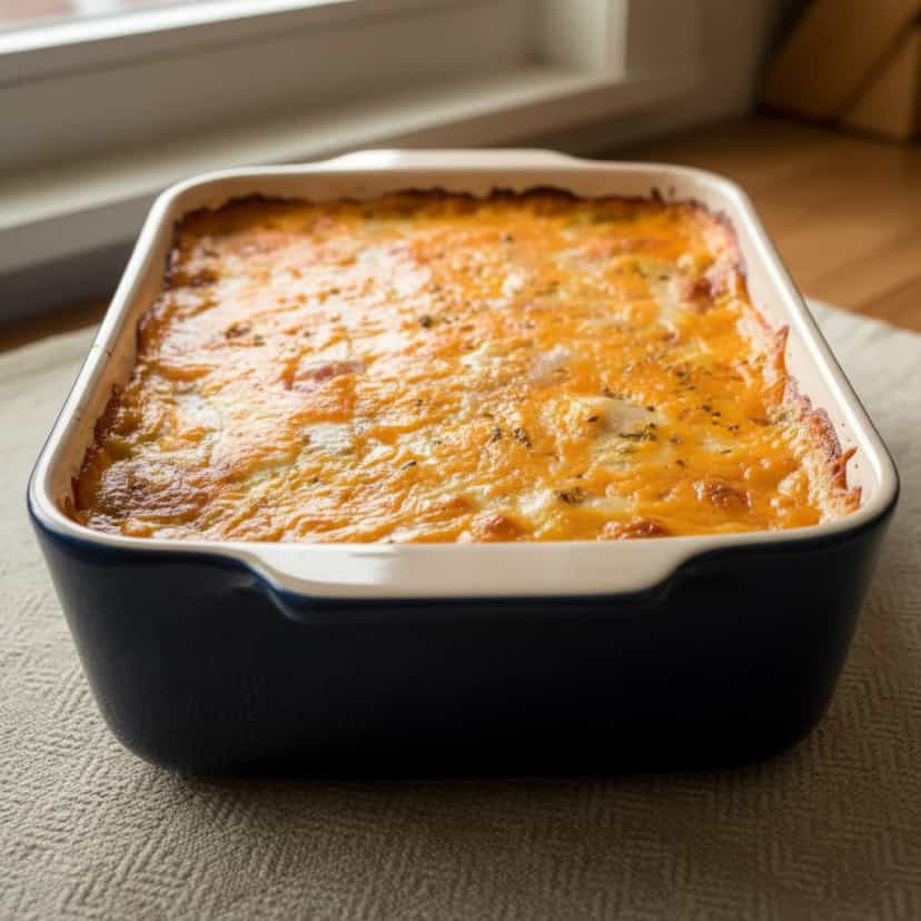 Foto deliciosa de Lasanha de Panquecas ao Frango pronta para servir - Massas & Macarrão