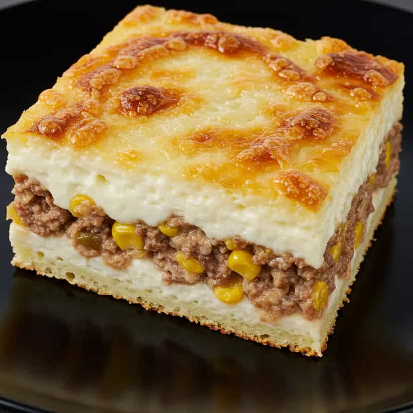 Foto deliciosa de Lasanha de pão francês amanhecido pronta para servir - Massas & Macarrão