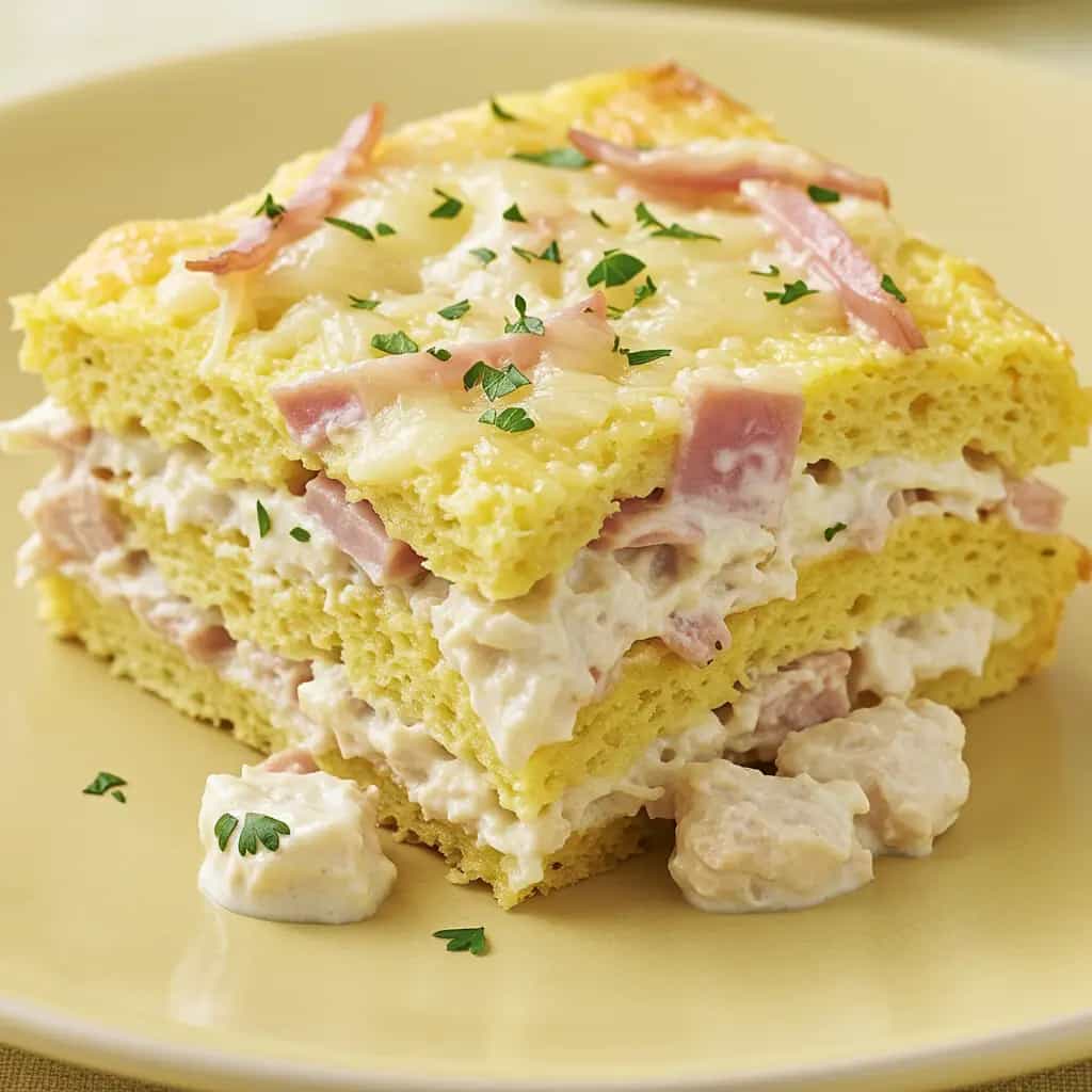 Lasanha de Pão Simples