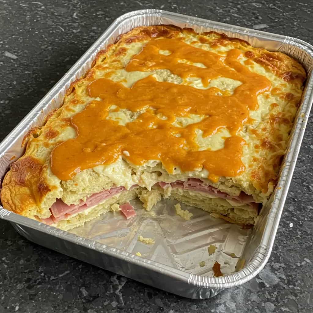 Lasanha de Pão Simples