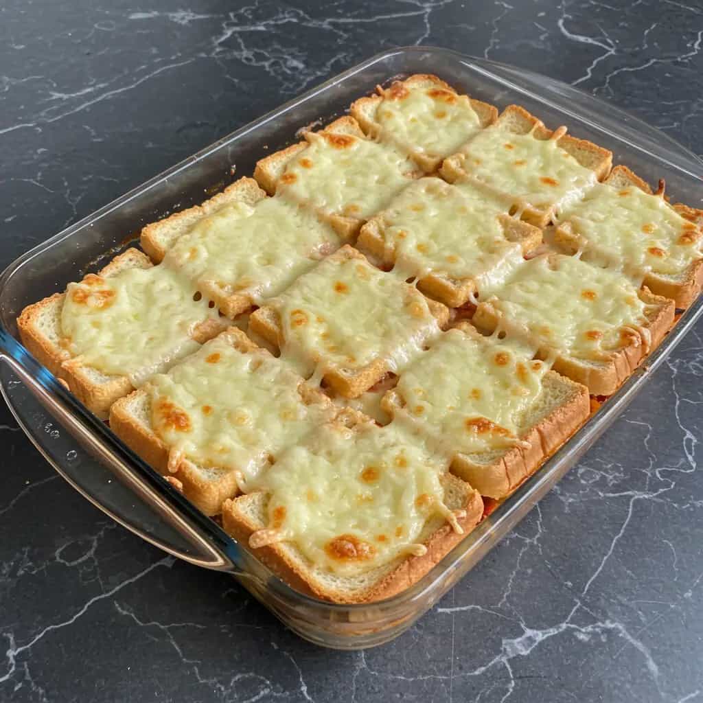 Lasanha de Pão Simples