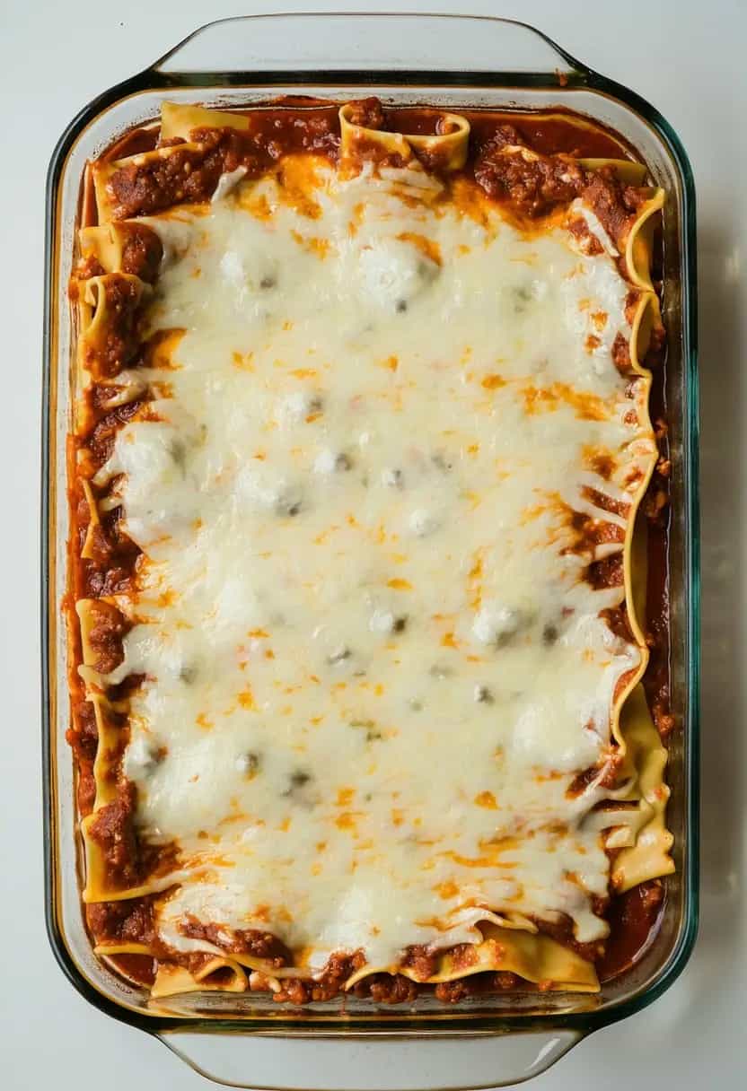 Lasanha de Queijo e Molho Branco