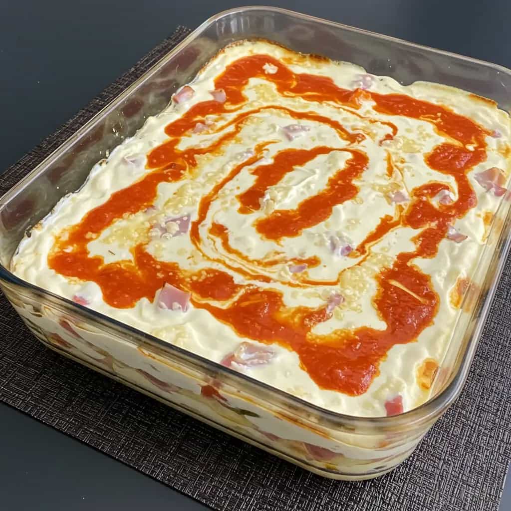 Lasanha Quatro Queijos