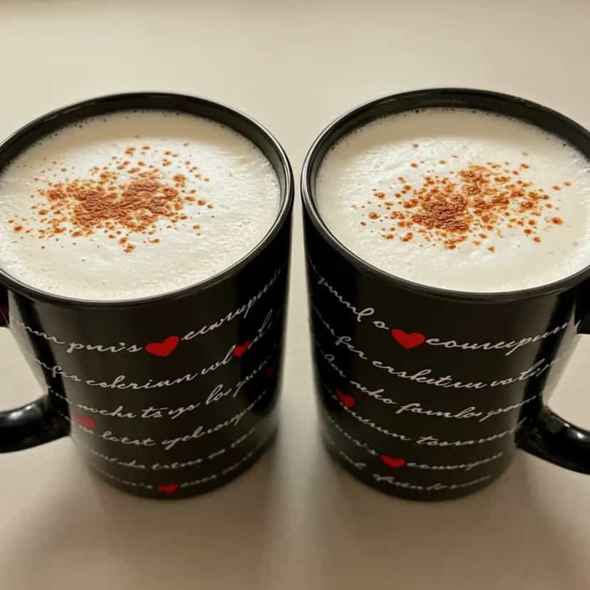 Foto deliciosa de Leite de Coco Cremoso com Cachaça pronta para servir - Coquetéis