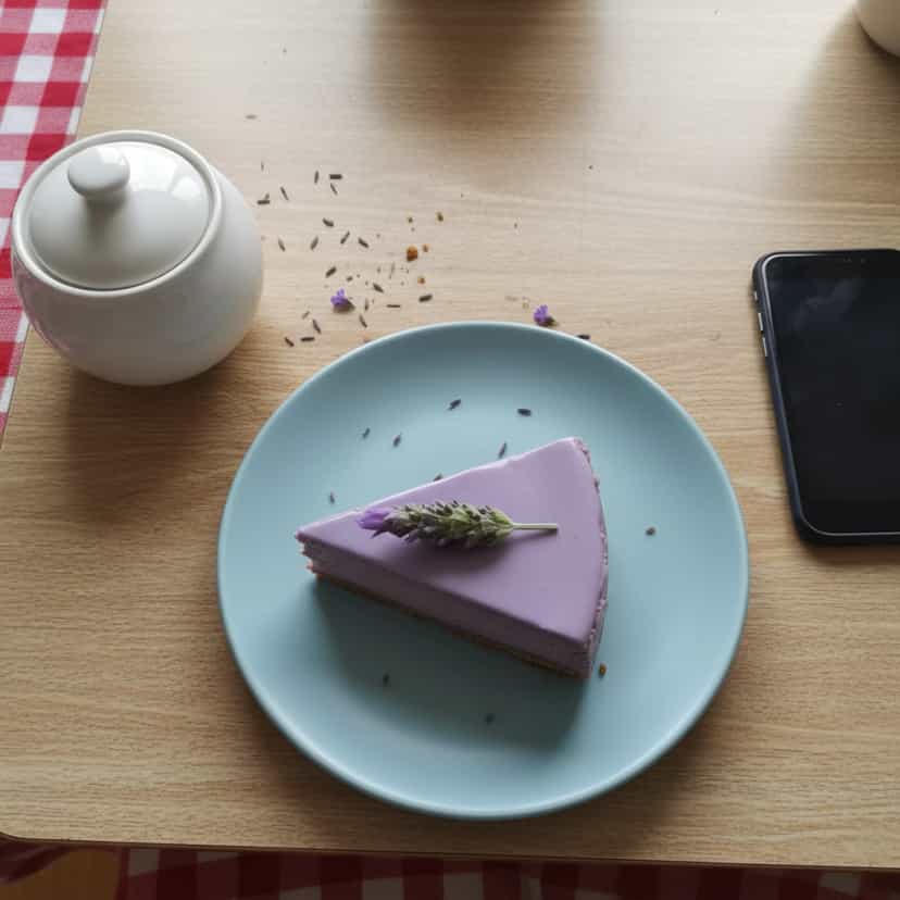 Foto deliciosa de Lilac de Amora pronta para servir - Bolos & Cupcakes