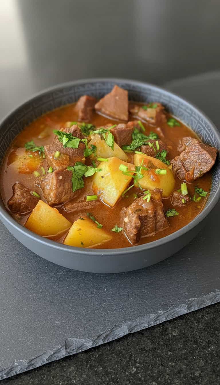 Foto deliciosa de Língua ao Molho pronta para servir - Carnes & Frango