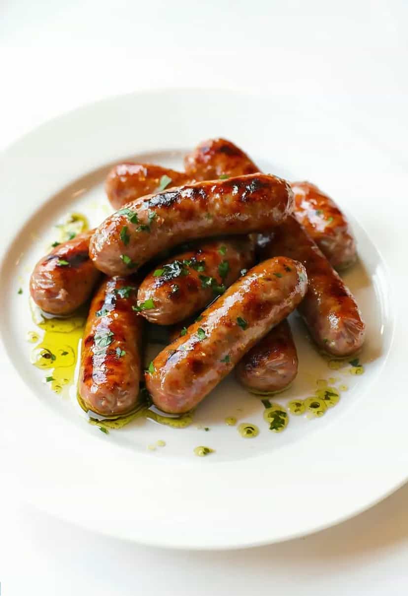 Foto deliciosa de Linguiça Toscana na Airfryer pronta para servir - Outras Receitas