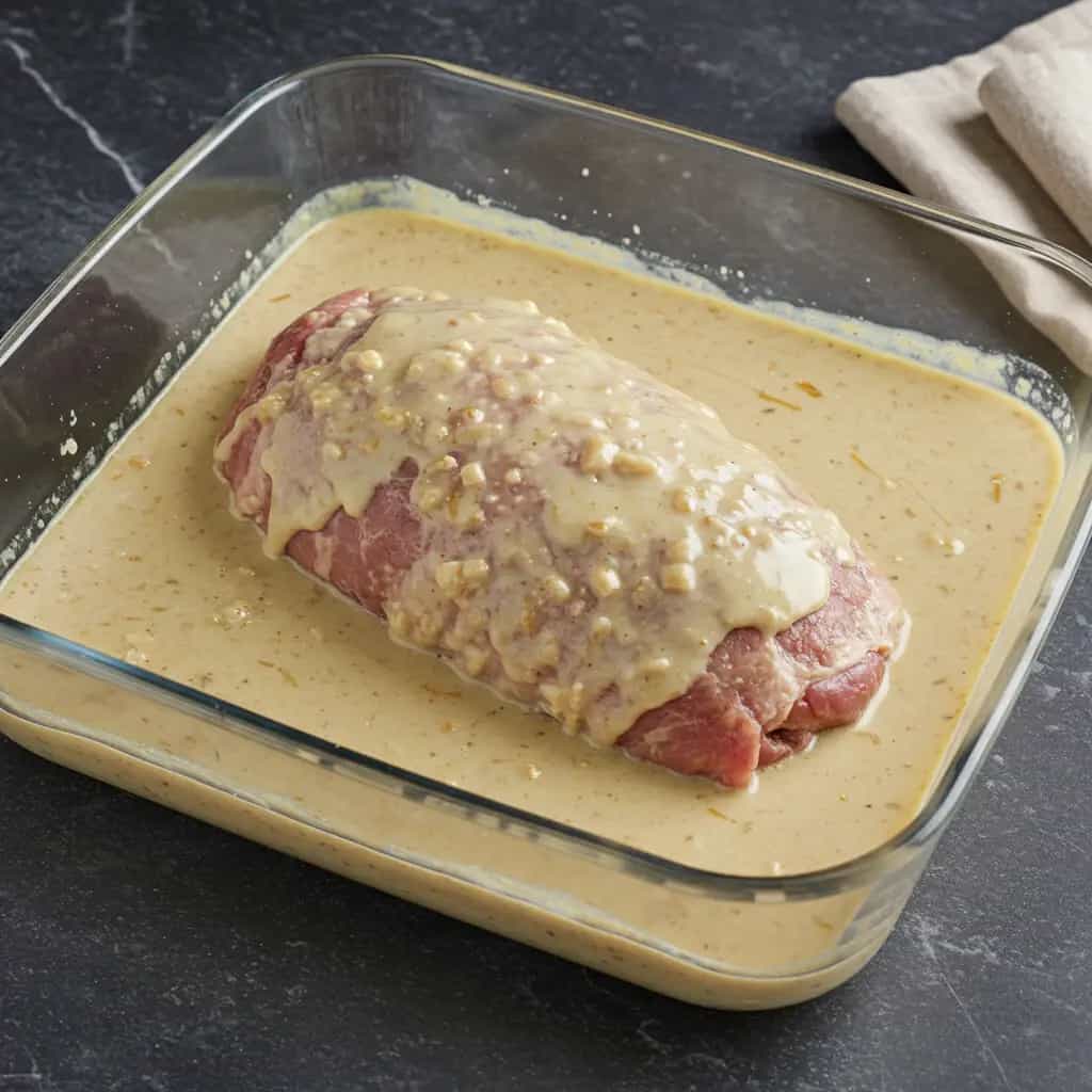 Lombo de Porco ao Leite