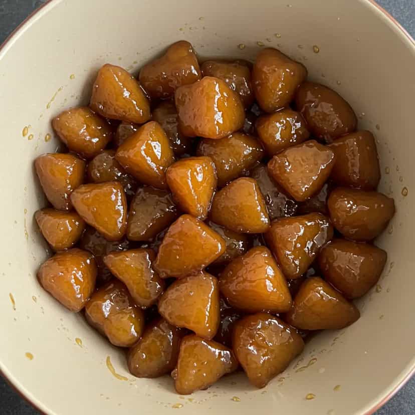 Foto deliciosa de Maçã em calda (outback) pronta para servir - Outras Receitas