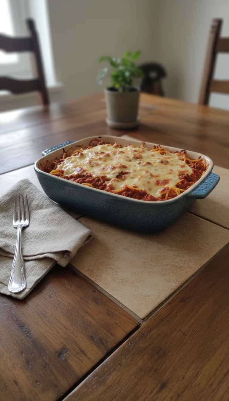Foto deliciosa de Macarrão à Calabresa com Molho Branco pronta para servir - Massas & Macarrão