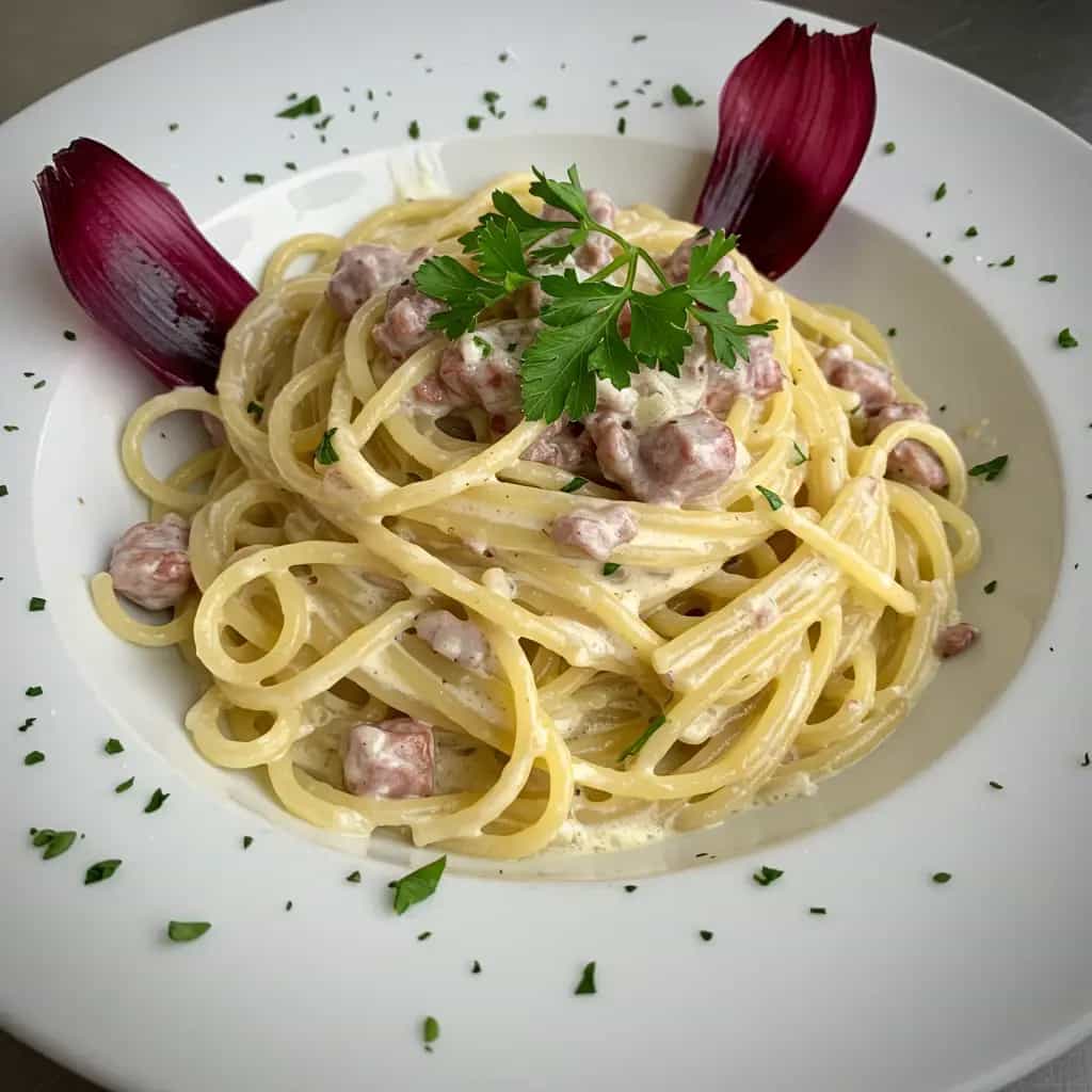 Macarrão à carbonara