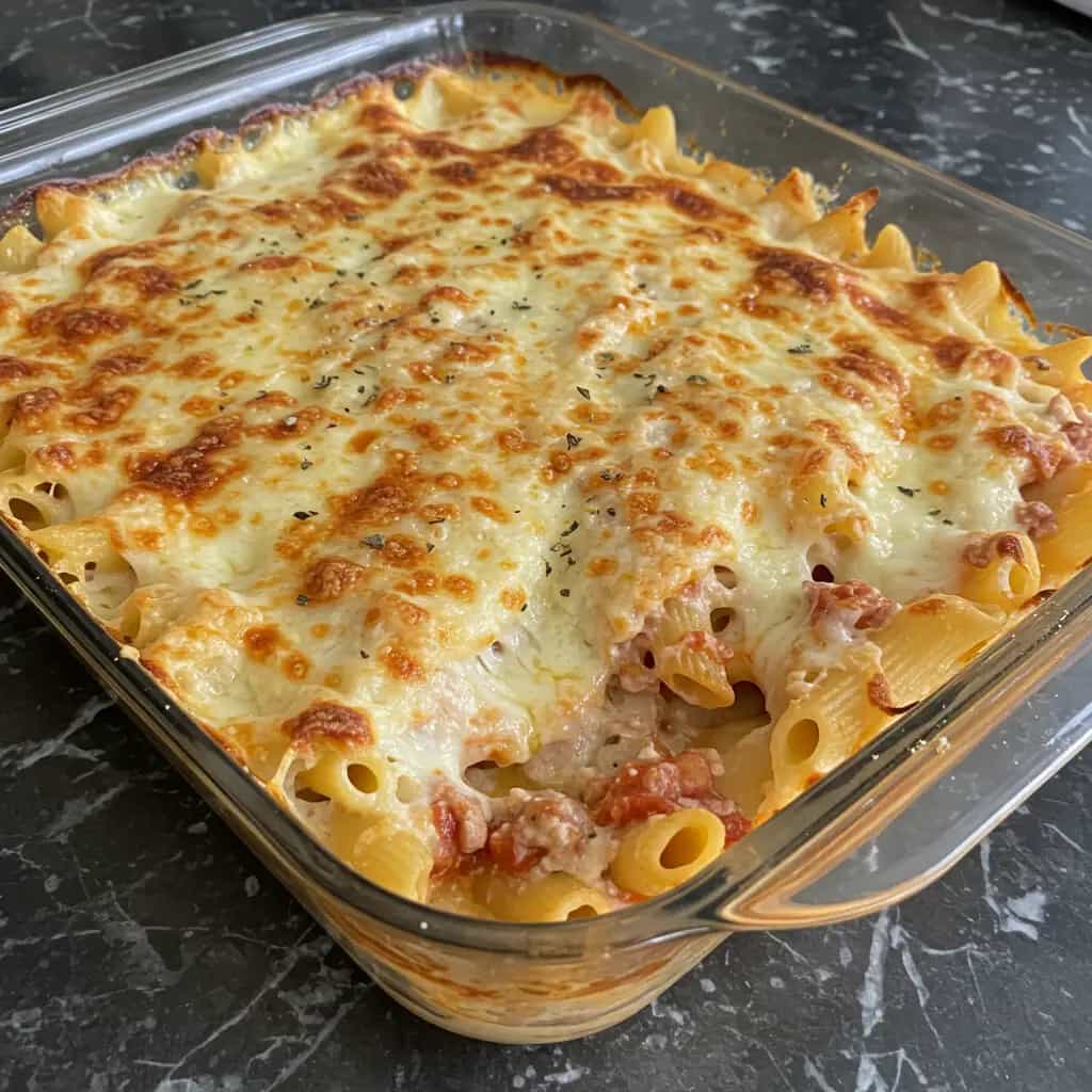 Macarrão ao Forno Cremoso