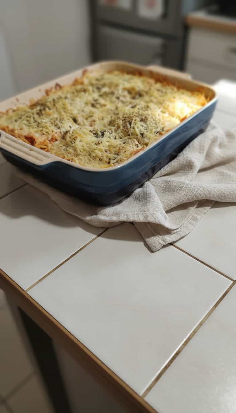 Foto deliciosa de Macarrão ao Forno Cremoso pronta para servir - Massas & Macarrão