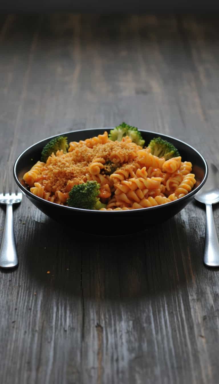 Foto deliciosa de Macarrão com Calabresa e Brócolis pronta para servir - Outras Receitas