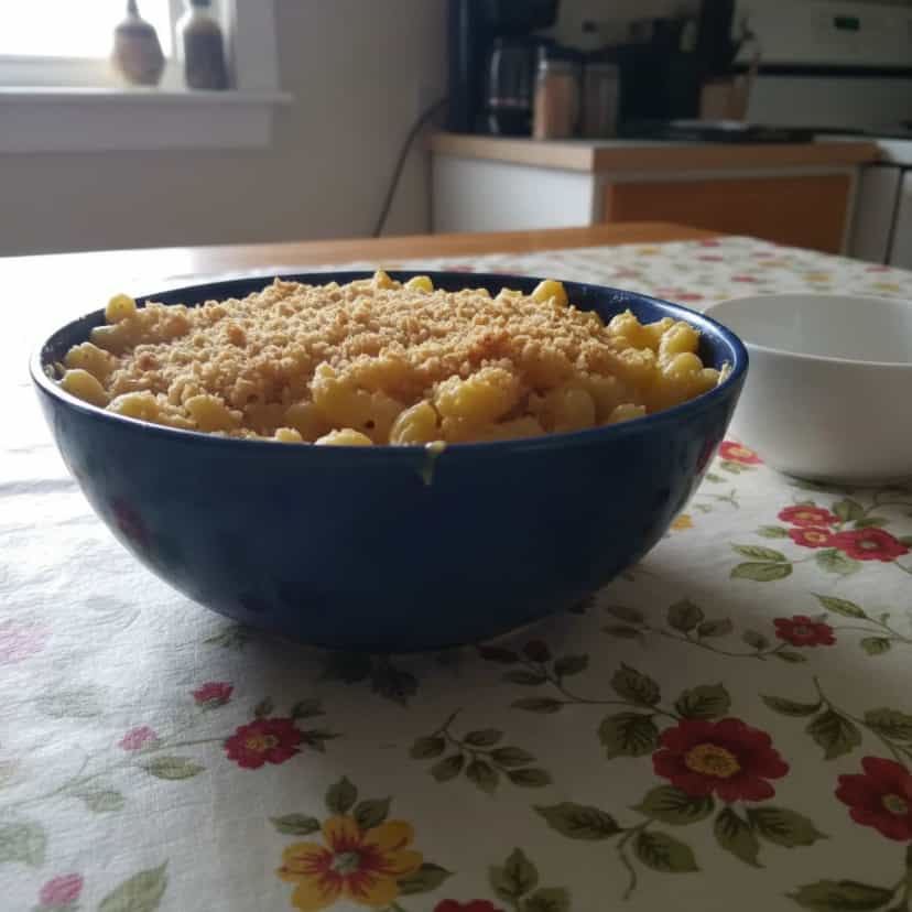 Foto deliciosa de Macarrão Cremoso ao Queijo pronta para servir - Outras Receitas