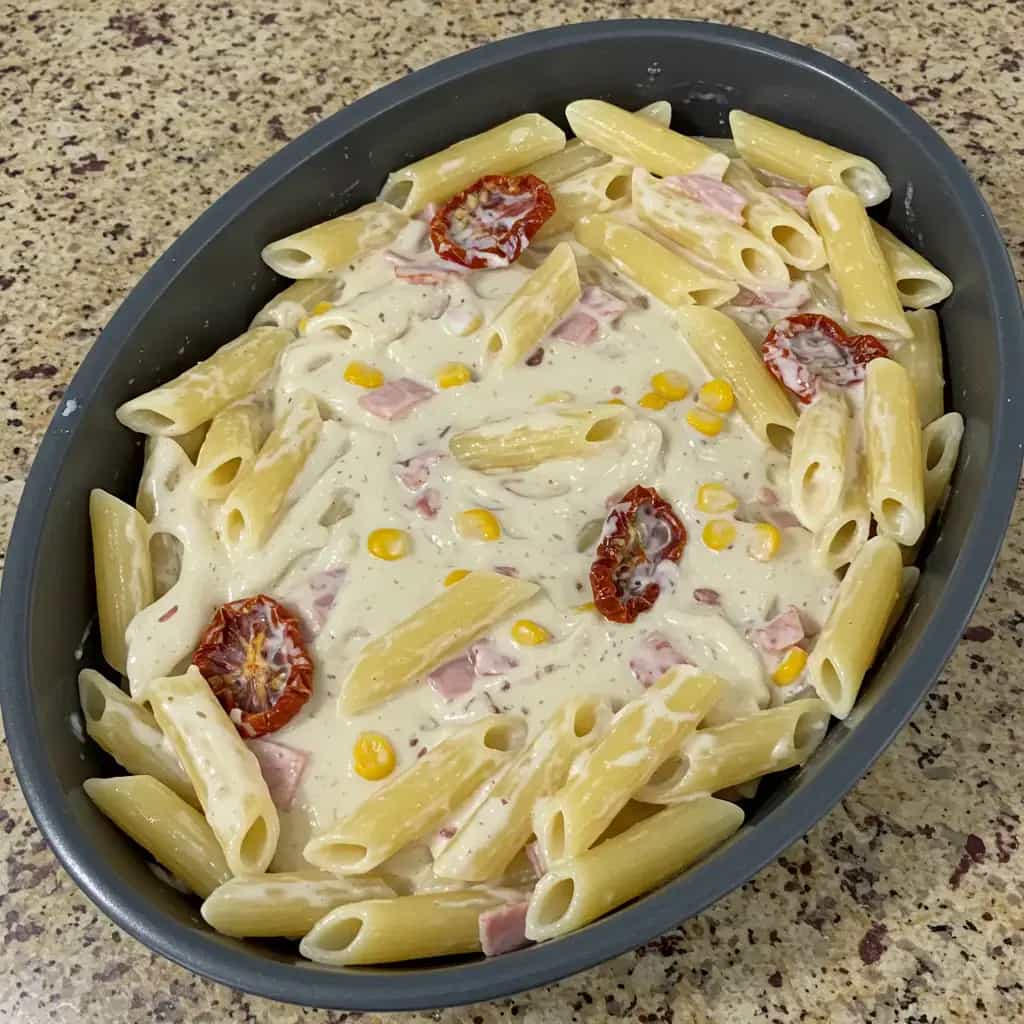 Macarrão Gratinado Cremoso