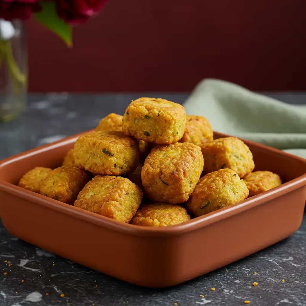 Macarrão Gratinado Frito