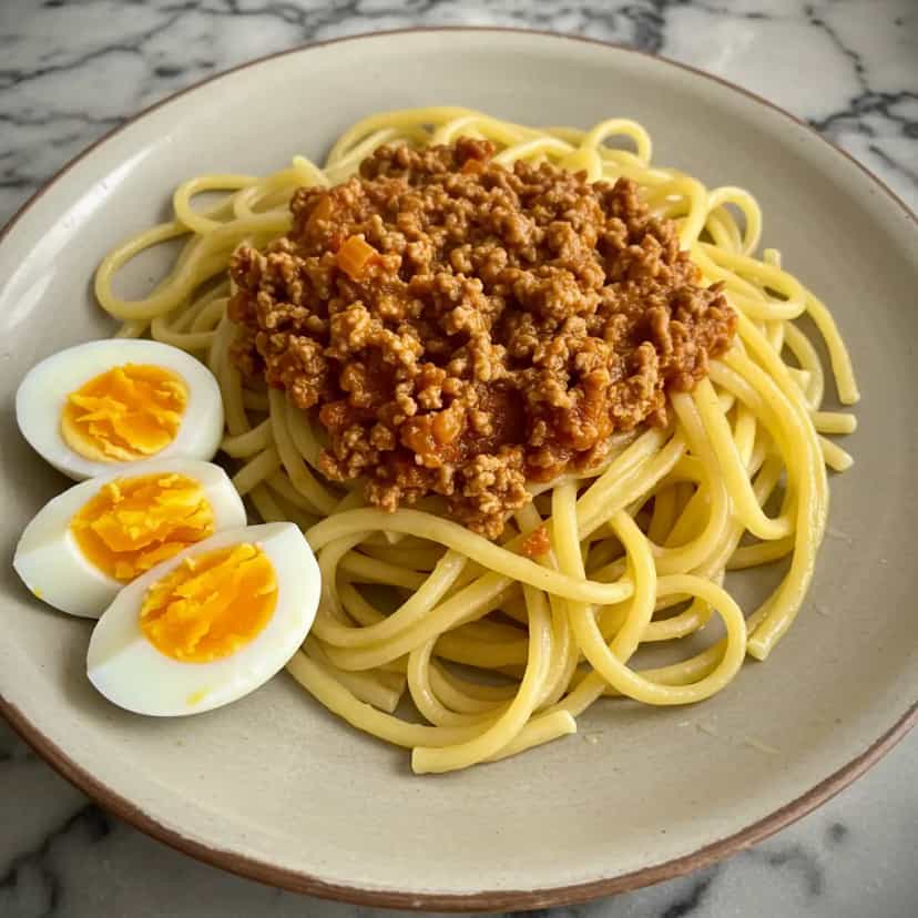 Foto deliciosa de Macarrão na Panela de Pressão com Atum pronta para servir - Outras Receitas