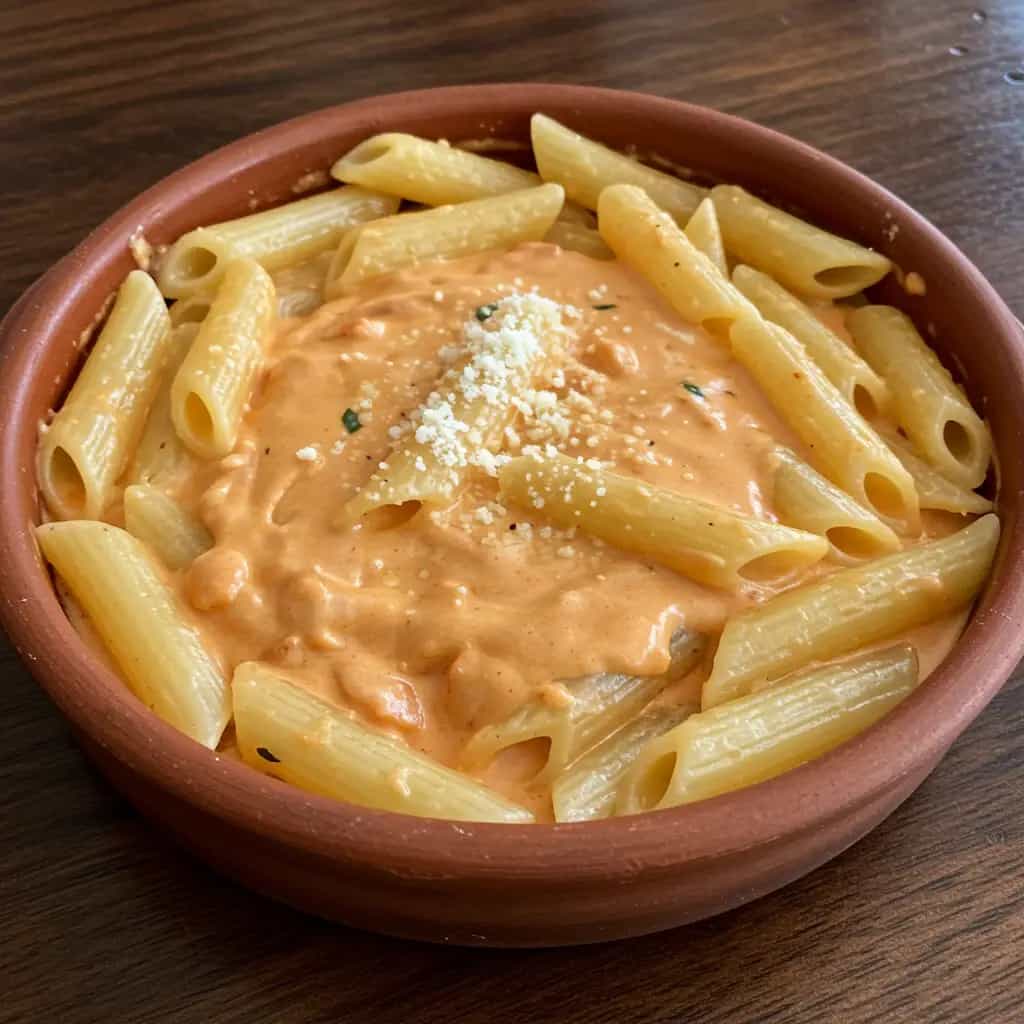 Macarrão Penne ao Molho Rosé