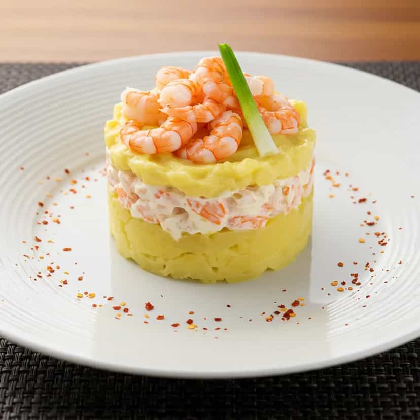 Foto deliciosa de Madalena de Camarão pronta para servir - Peixes & Frutos do Mar