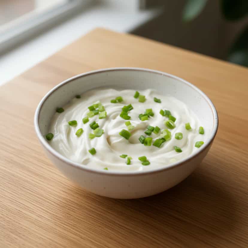 Foto deliciosa de Maionese Caseira Simples e Rápida pronta para servir - Outras Receitas