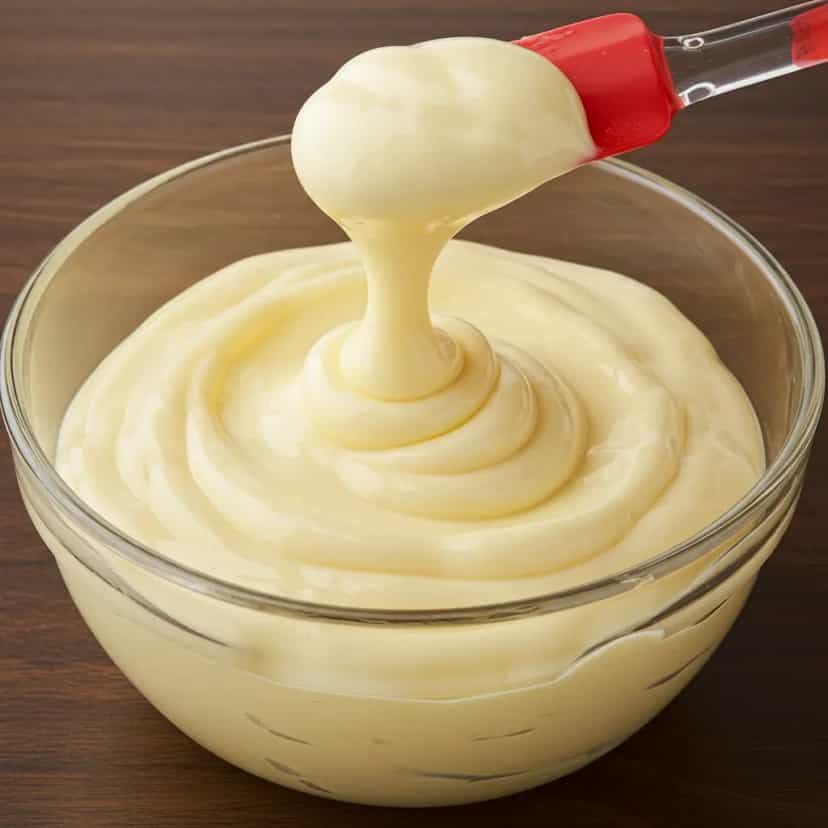 Foto deliciosa de Maionese de Manteiga Caseira pronta para servir - Outras Receitas
