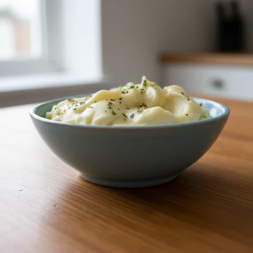 Foto deliciosa de Maionese Temperada com Cheiro-Verde pronta para servir - Outras Receitas