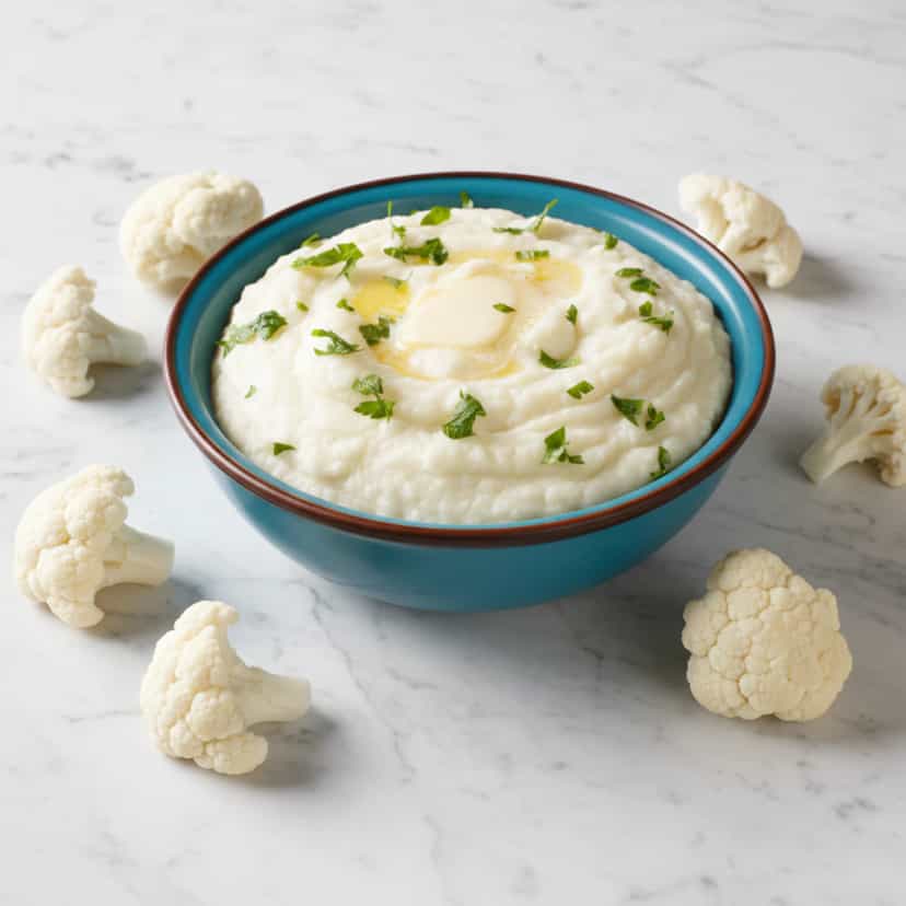 Foto deliciosa de Maionese Vegana de Couve-Flor pronta para servir - Pastas & Patês