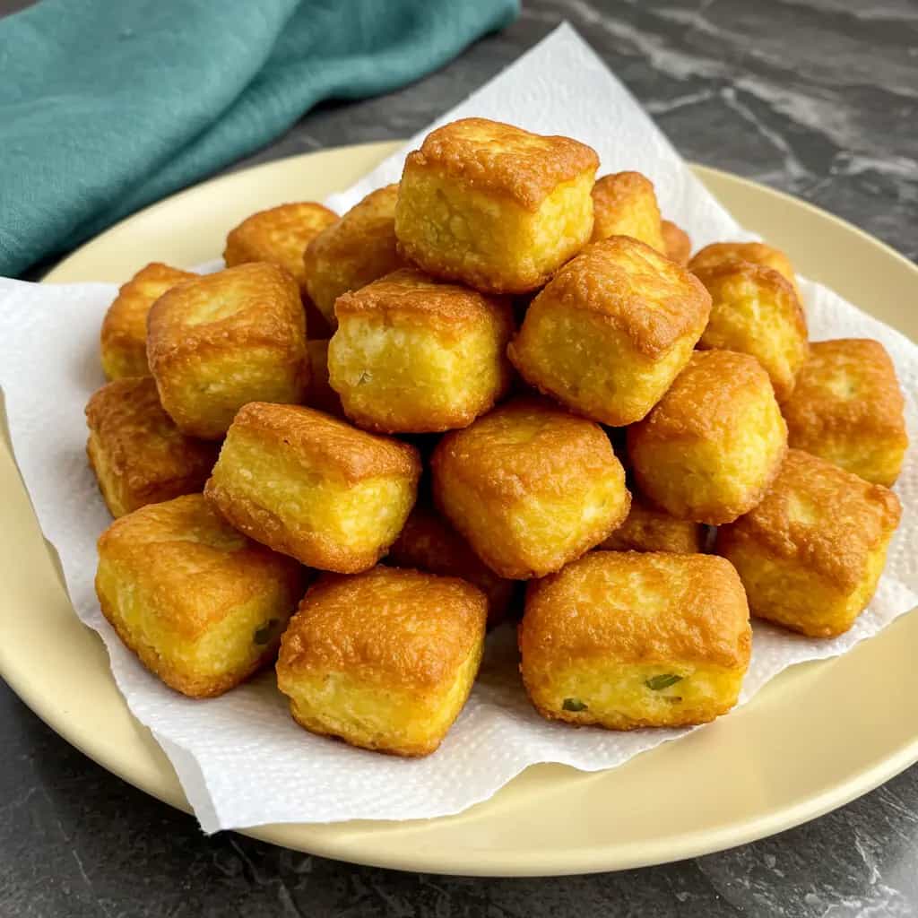 Mandioca Cremosa Frita